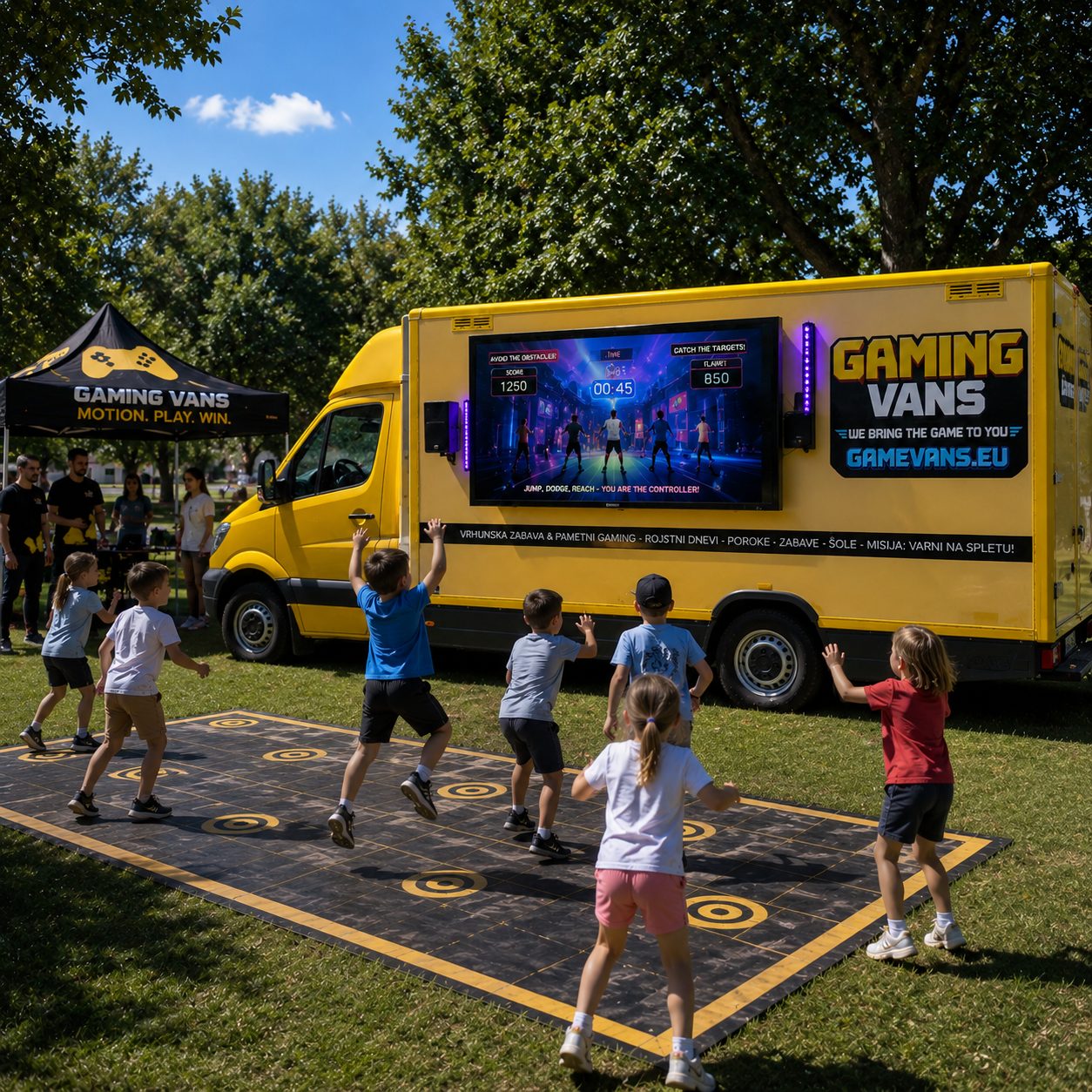 Gaming Van za otroke in mladino
